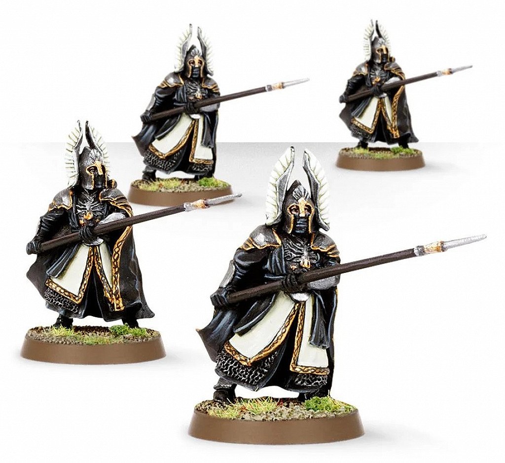 Image of the Model Guards of the Fountain Court  