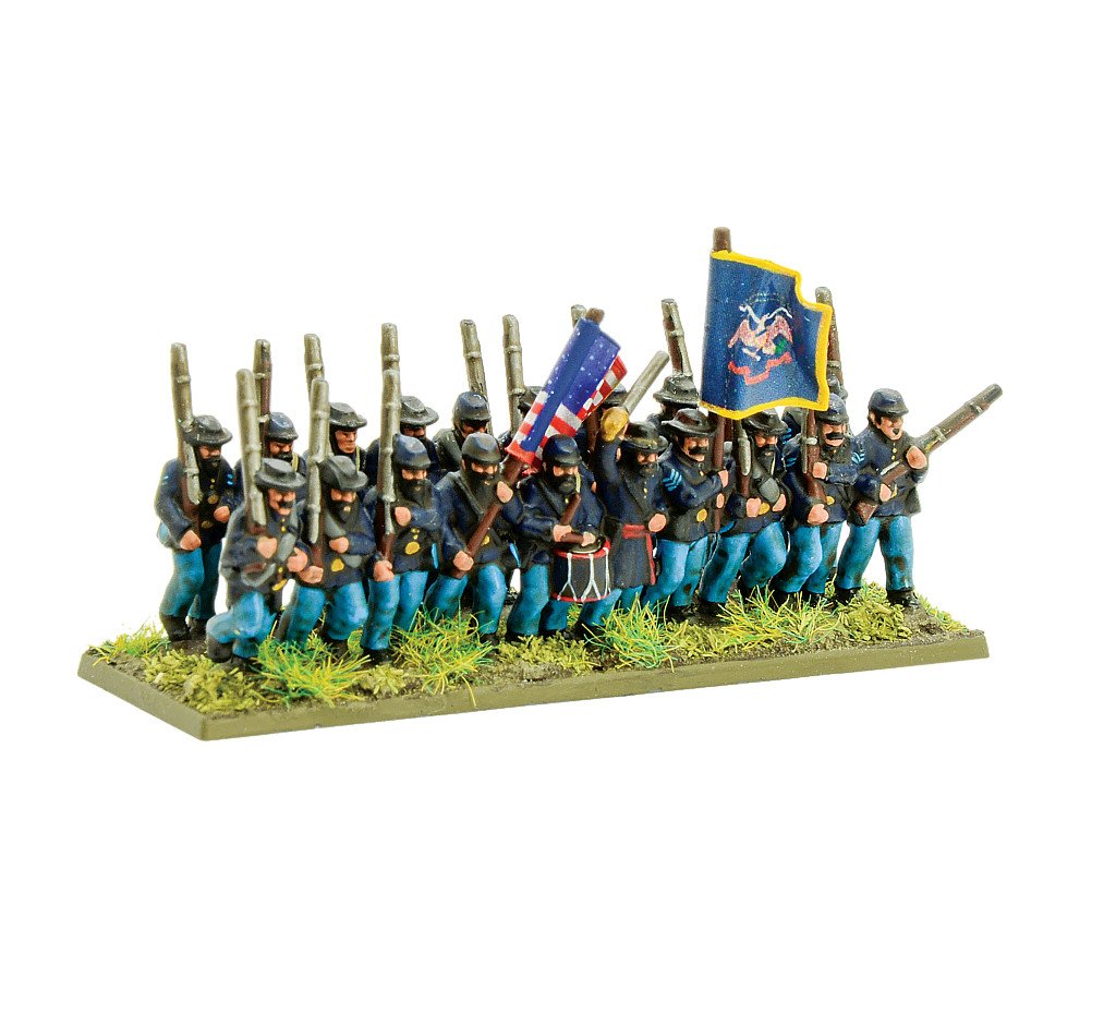 Image of the Model Warlord games American Civil War EPIC Infantry  