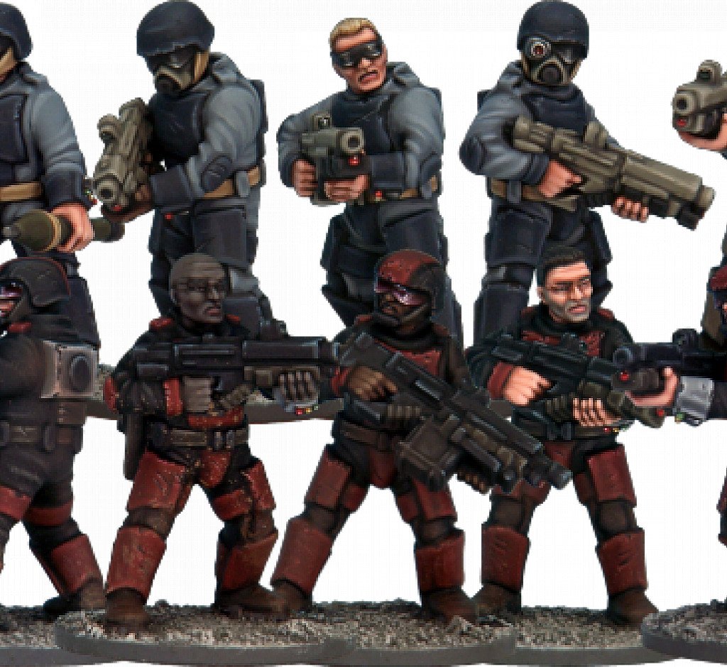 Image of the Model Troopers (20 models)  