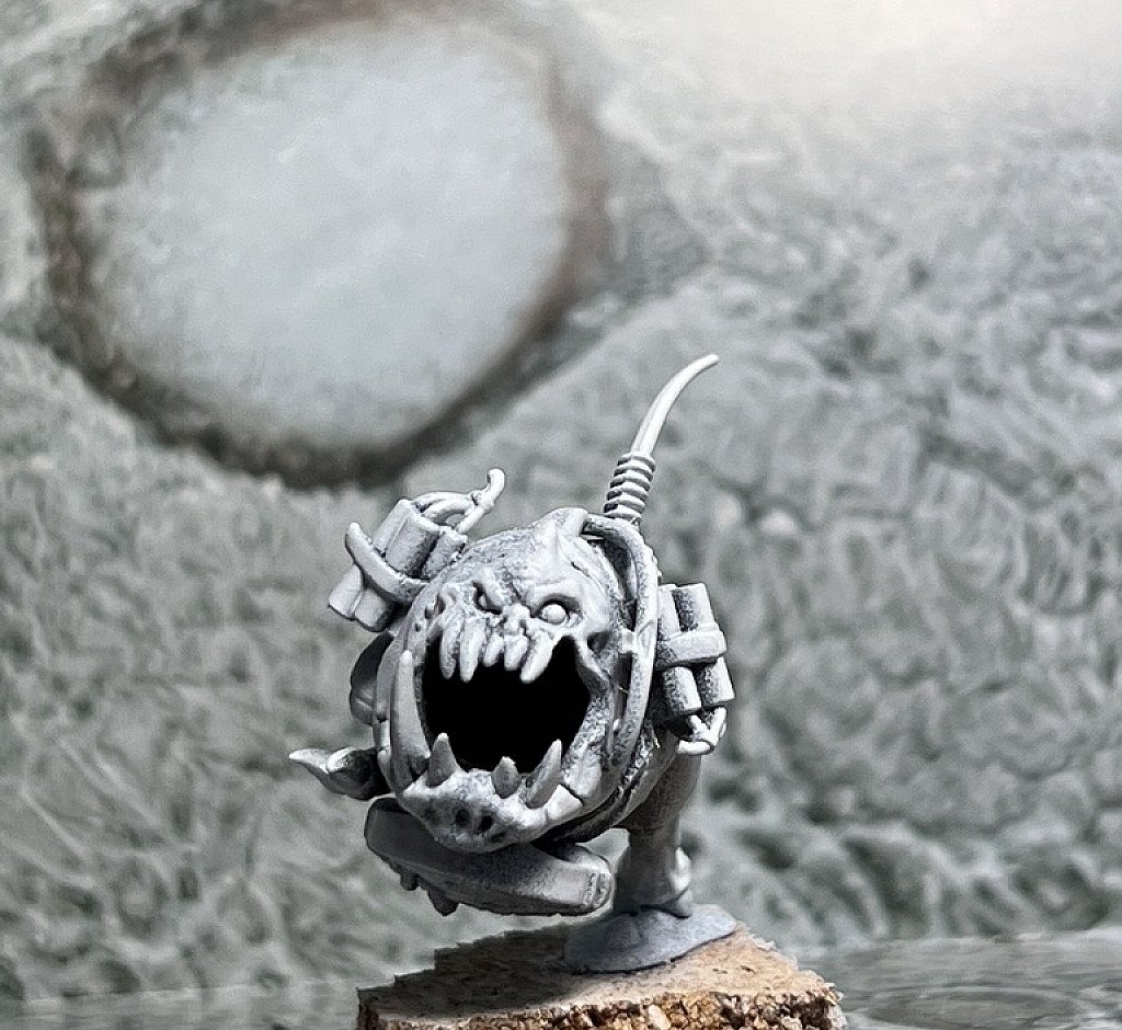 Image of the Model Ork Bomb Squig  