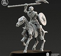 Mummified Skeleton Horseman