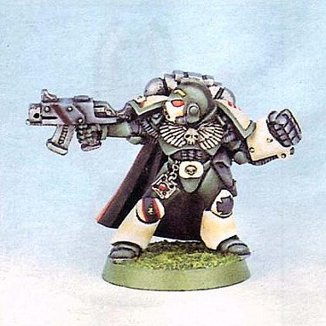 Image of the Model Space Marine Captain with Terminator Honours  