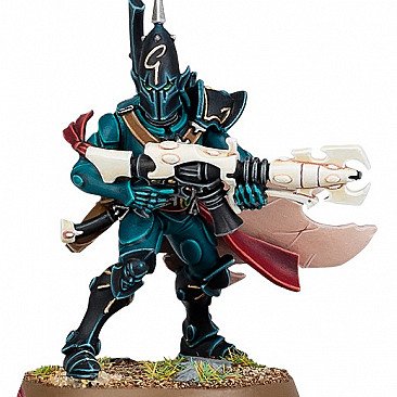 Image of the Model Voidscarred Corsair Gunner with Shredder  