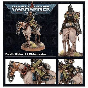 Image of the Model Death Korps of Kreig Death RIders  