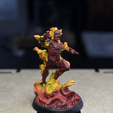 Image of the Model Human Torch - Zombie  
