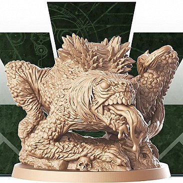 Image of the Model Monstrous Frog  