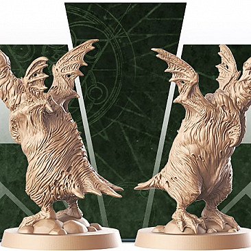 Image of the Model Albino Penguin  