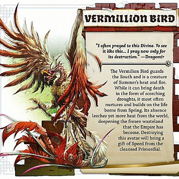 Image of the Model Vermillion Bird  