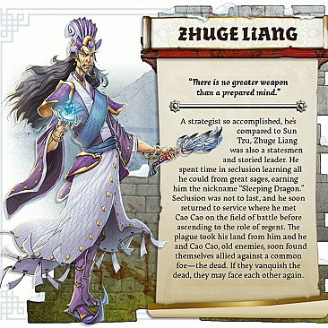 Image of the Model Zhuge Liang  