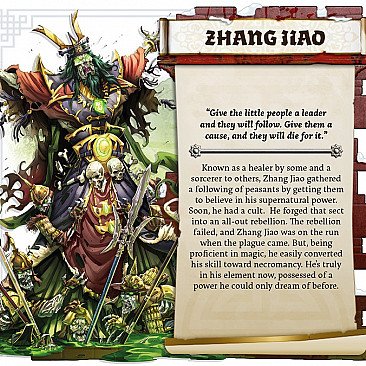 Image of the Model Zhang Jiao  