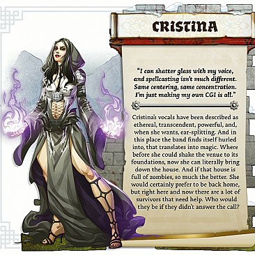 Image of the Model Cristina  