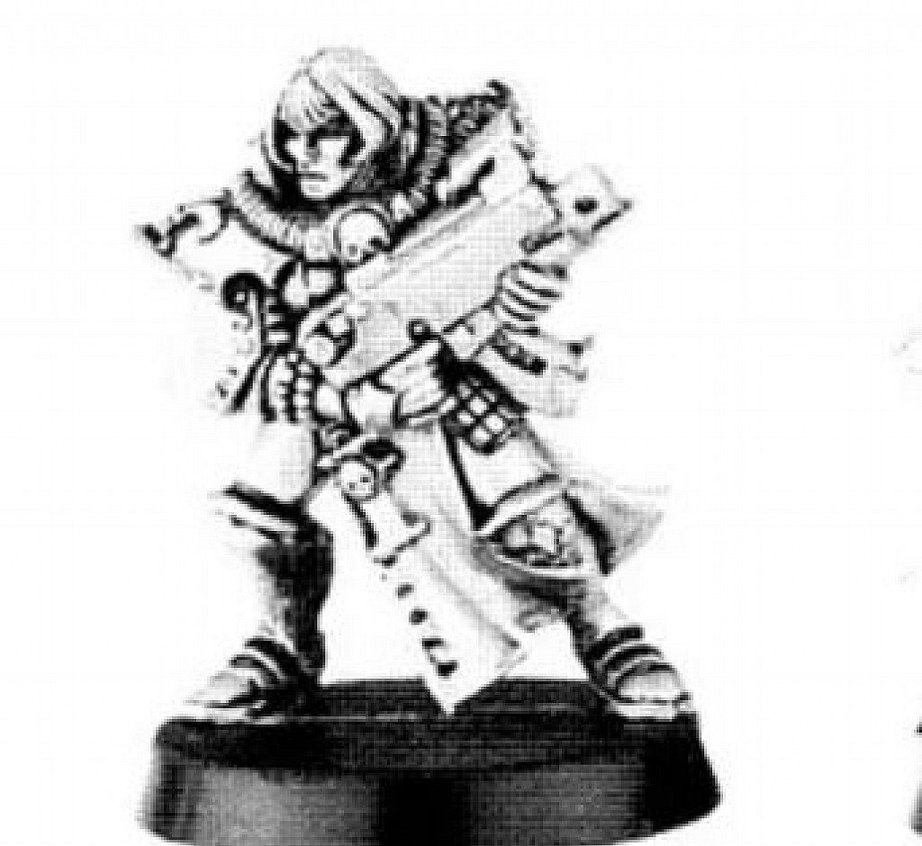 Image of the Model Sororita Battle Sister 1 (Metal)  