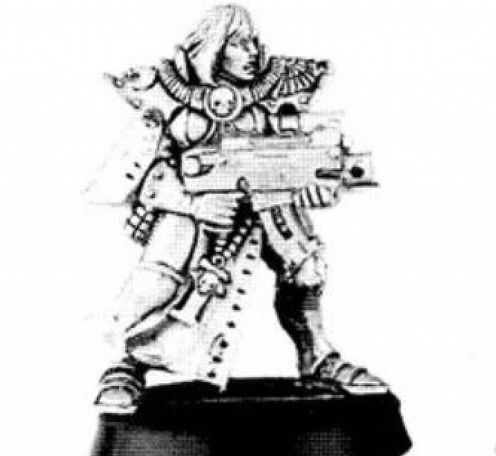 Image of the Model Sororita Battle Sister 2 (Metal)  