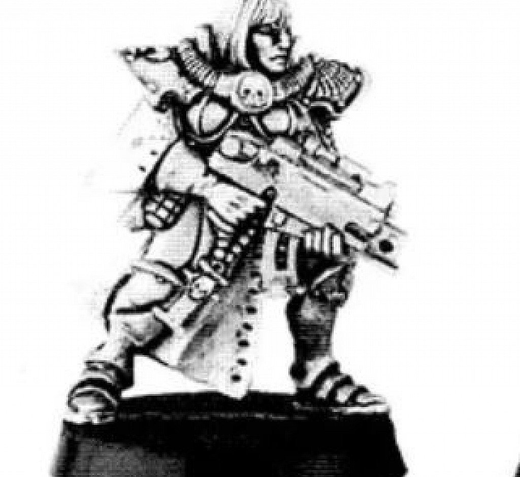 Image of the Model Sororita Battle Sister 3 (Metal)  