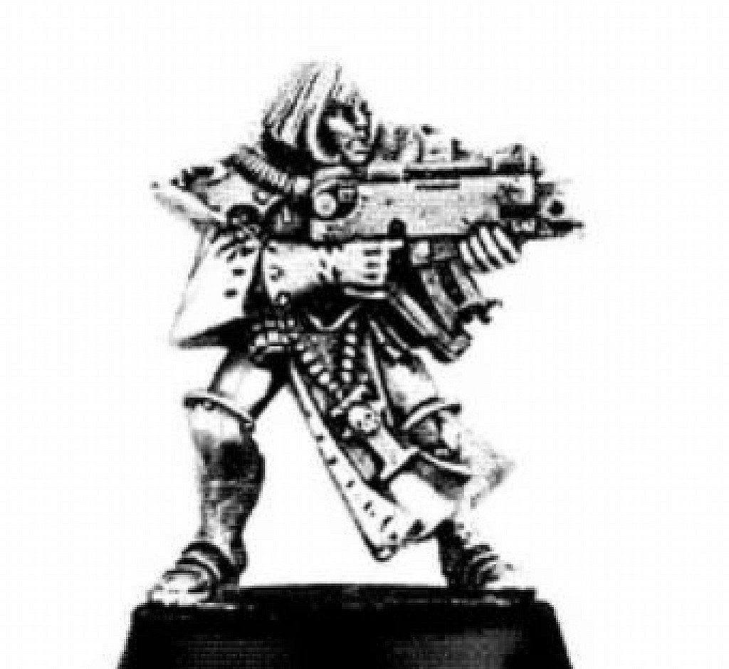 Image of the Model Sororita Battle Sister 4 (Metal)  