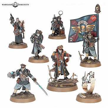 Image of the Model Krieg Command Squad  