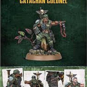 Image of the Model Catachan Colonel  