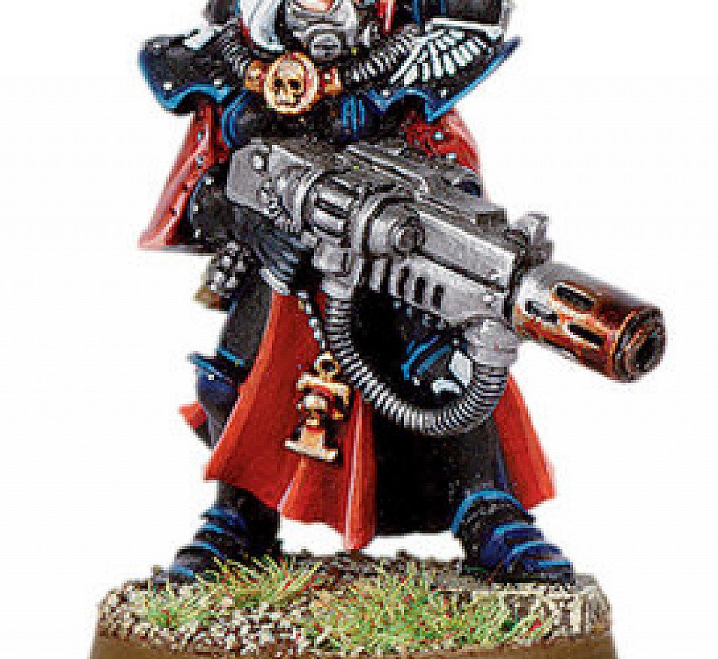 Image of the Model Sororita Battle Sister with Melta Gun 2 (Metal)  