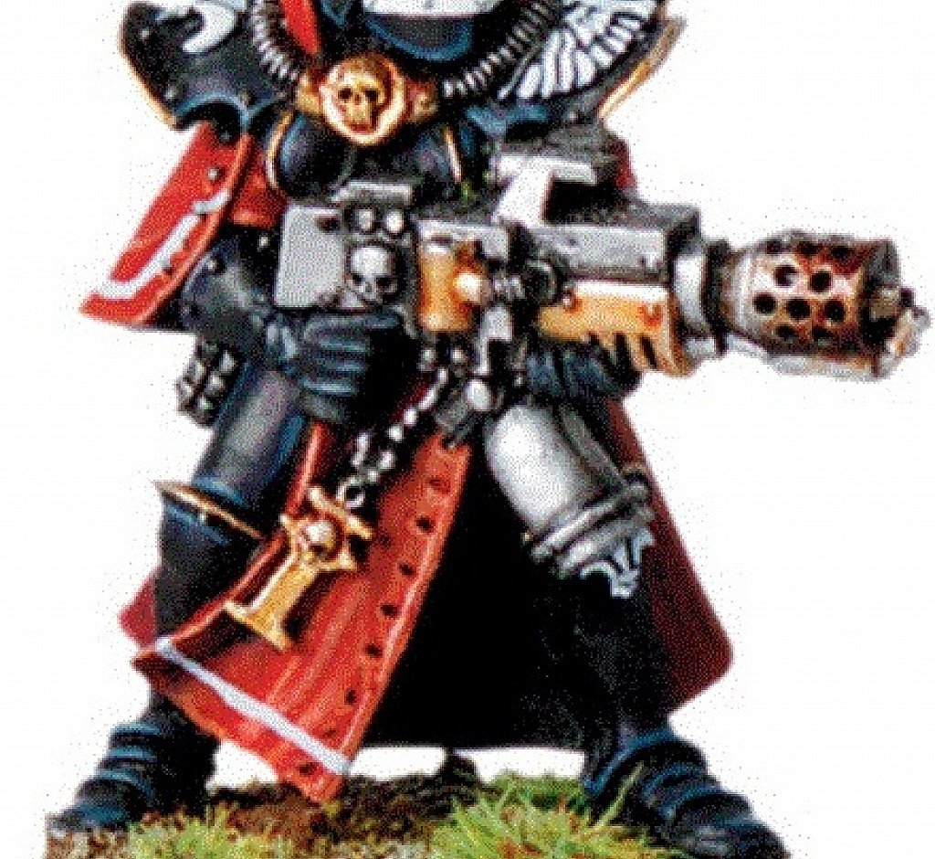 Image of the Model Sororita Battle Sister with Flamer 2 (Metal)  