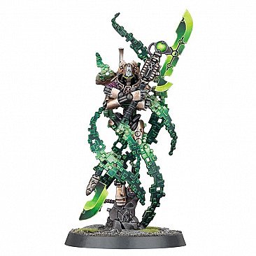 Necron Overlord with Translocation Shroud