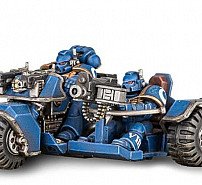 Space Marine Attack Bike