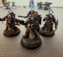 Primarus Lieutenant with Neo-Volkite Pistol and Storm Shield
