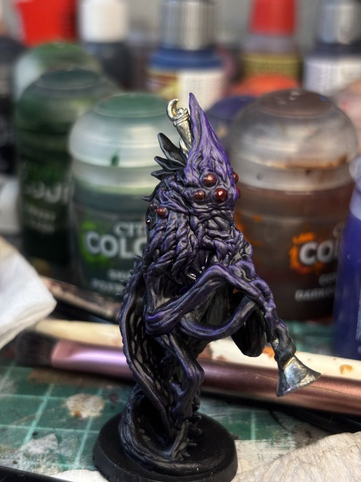 Image of the Model Dancer of Azathot  by Weird Brush  