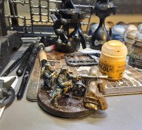 My FW Death Korp of Kreig Lascannon team