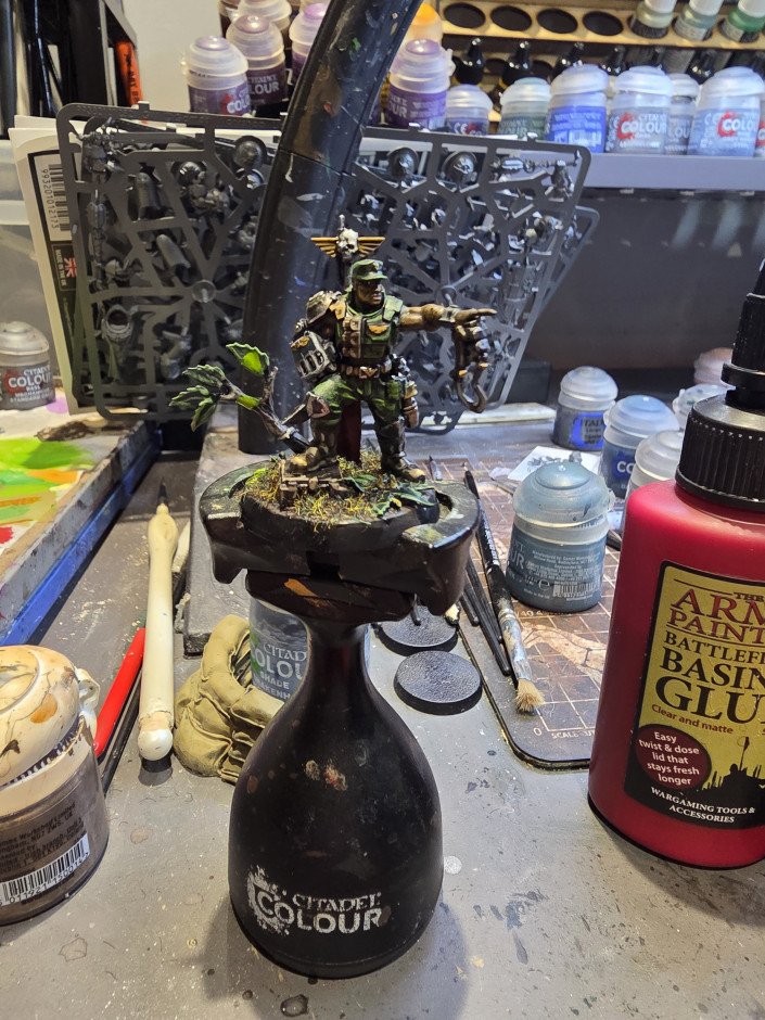 Image of the Model Catachan Colonel  by Doogle  
