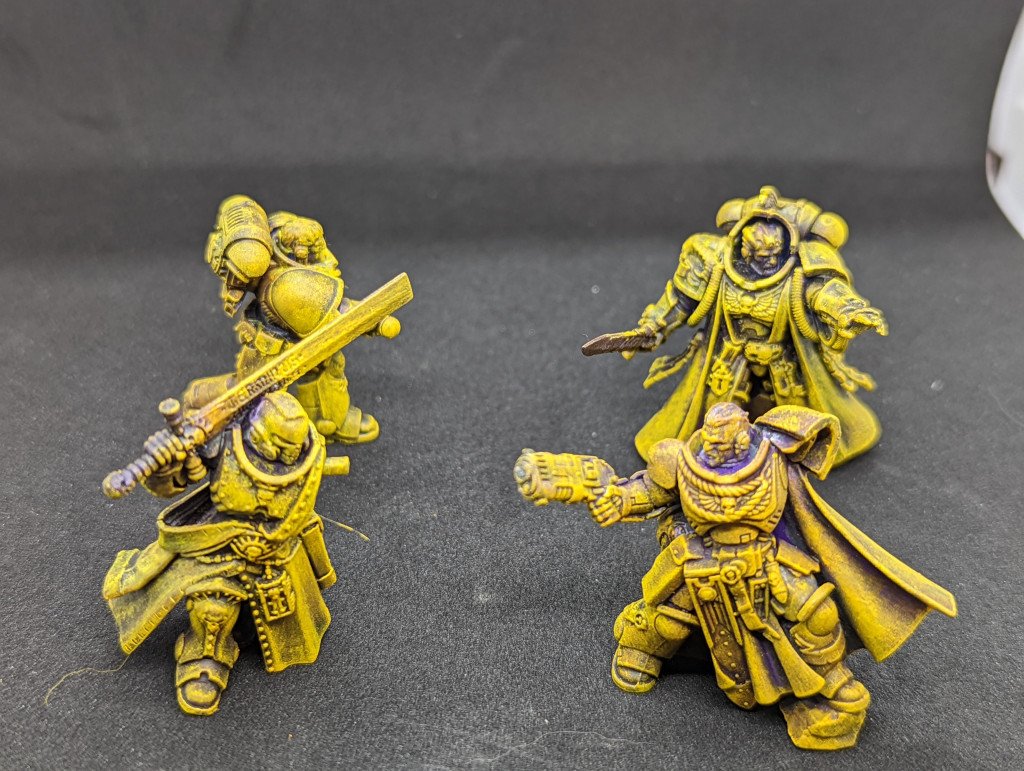 PINTADO WARHAMMER 40K Space Marine Primaris Teniente Calsius (Ultramarino) EUR 21,49 - ES